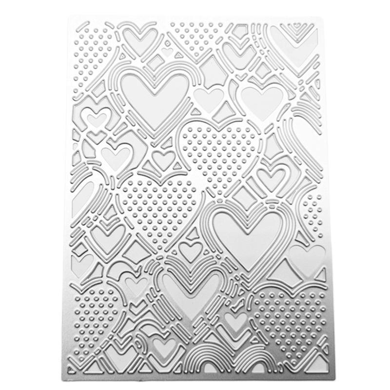 Love Heart Die-Cut Metal Die Cutting Mold Embossing Stencil for DIY Scrapbooking