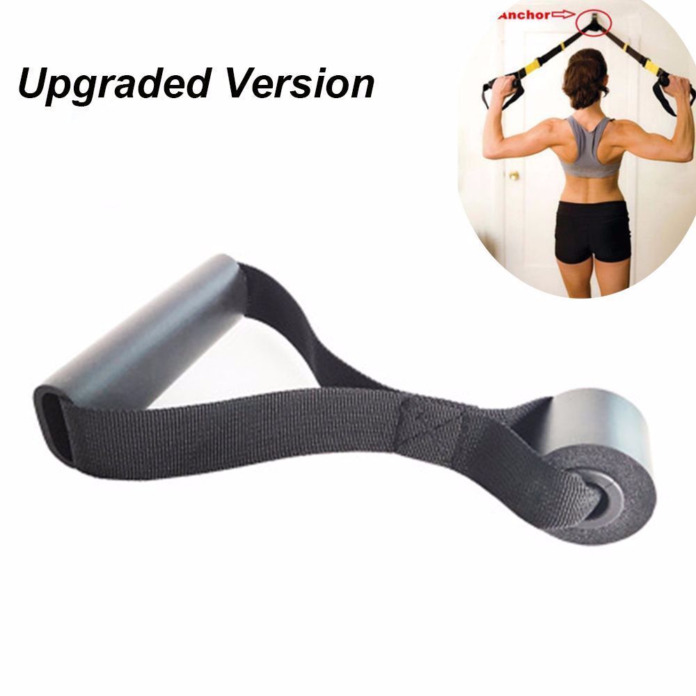 Latex Tube New Elastic Band Resistance Bands Over Door Anchor Home Fitness