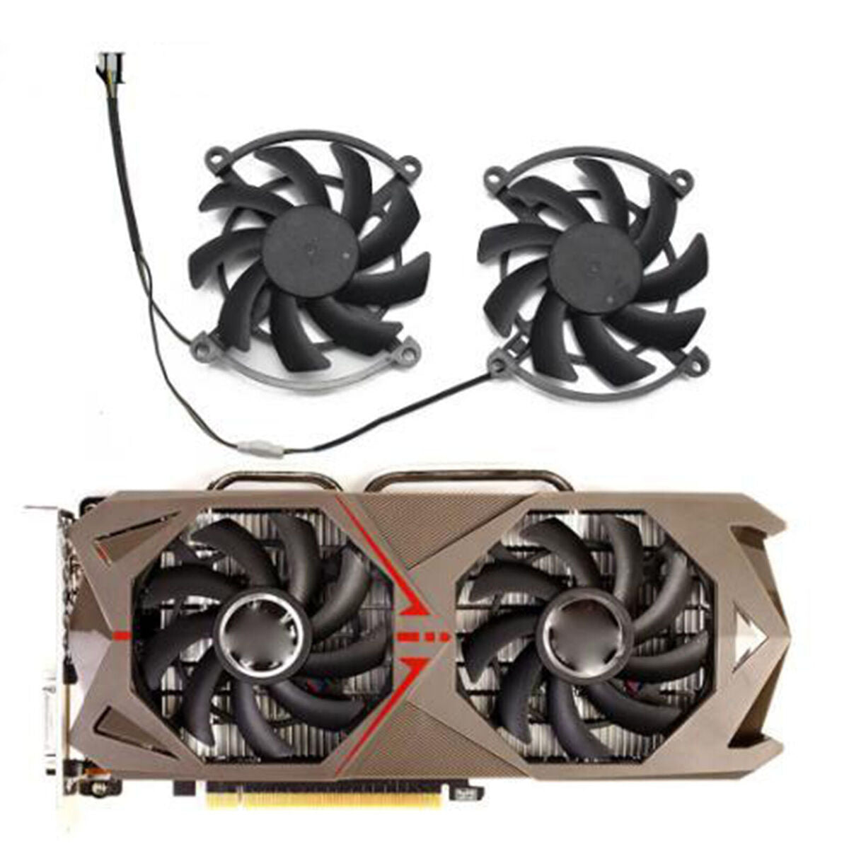 Graphics Card Cooling Fan for Colorful GTX1060 GeForce 1070 1060 Graphics Card
