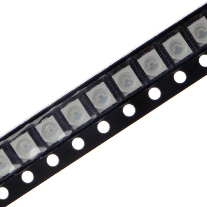 100 Pcs 5 Colors SMD 3528 1210 LED Light Red Green Blue Yellow White Assotment
