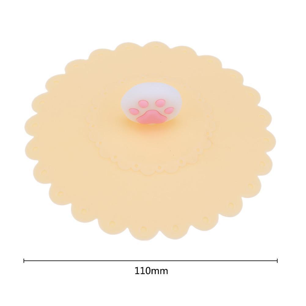 Reusable Food-grade Silicone Cup Cover Heat-resistant Anti Dust Cup Lid(2)
