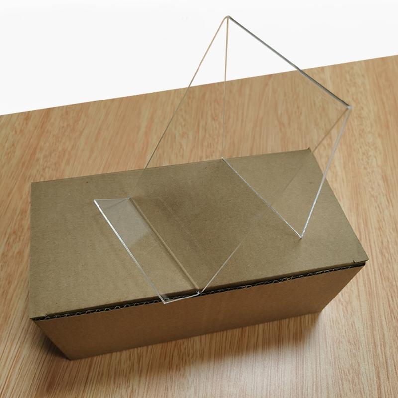 5 Pcs Clear Acrylic Holders Decorative Clear Acrylic Display Stands Clear Holder