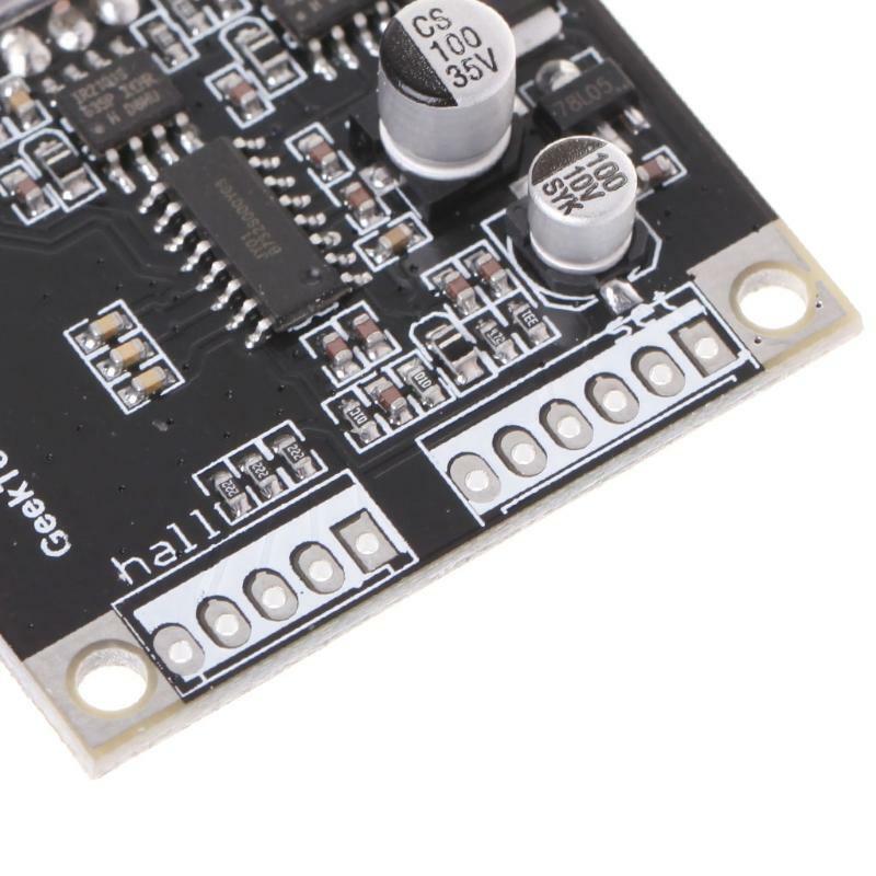 15A 500W DC12V-36V Brushless Motor Speed Controller BLDC Driver Board with Hall