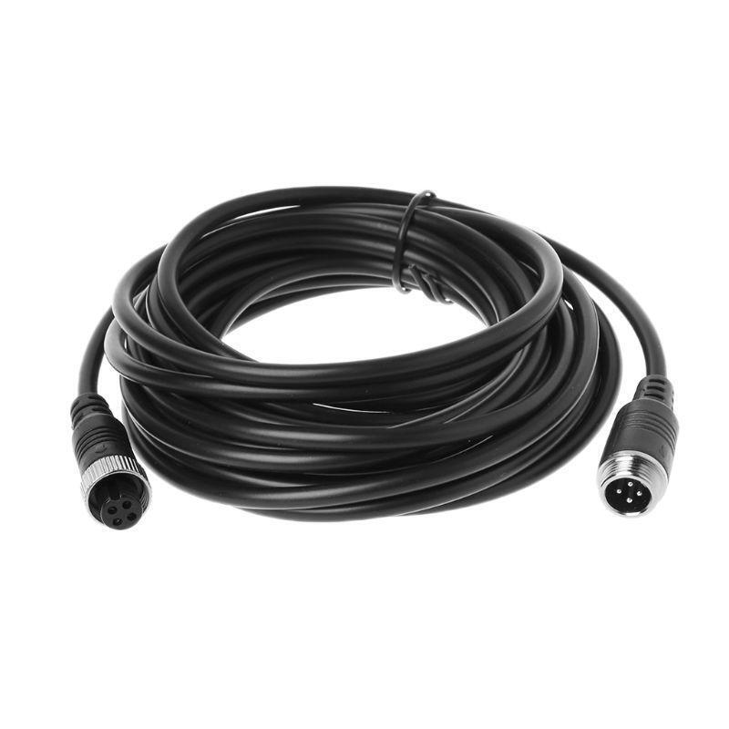 Car Bus Monitoring Video Extension Cable Camera 4 Pin Male to Female Interface