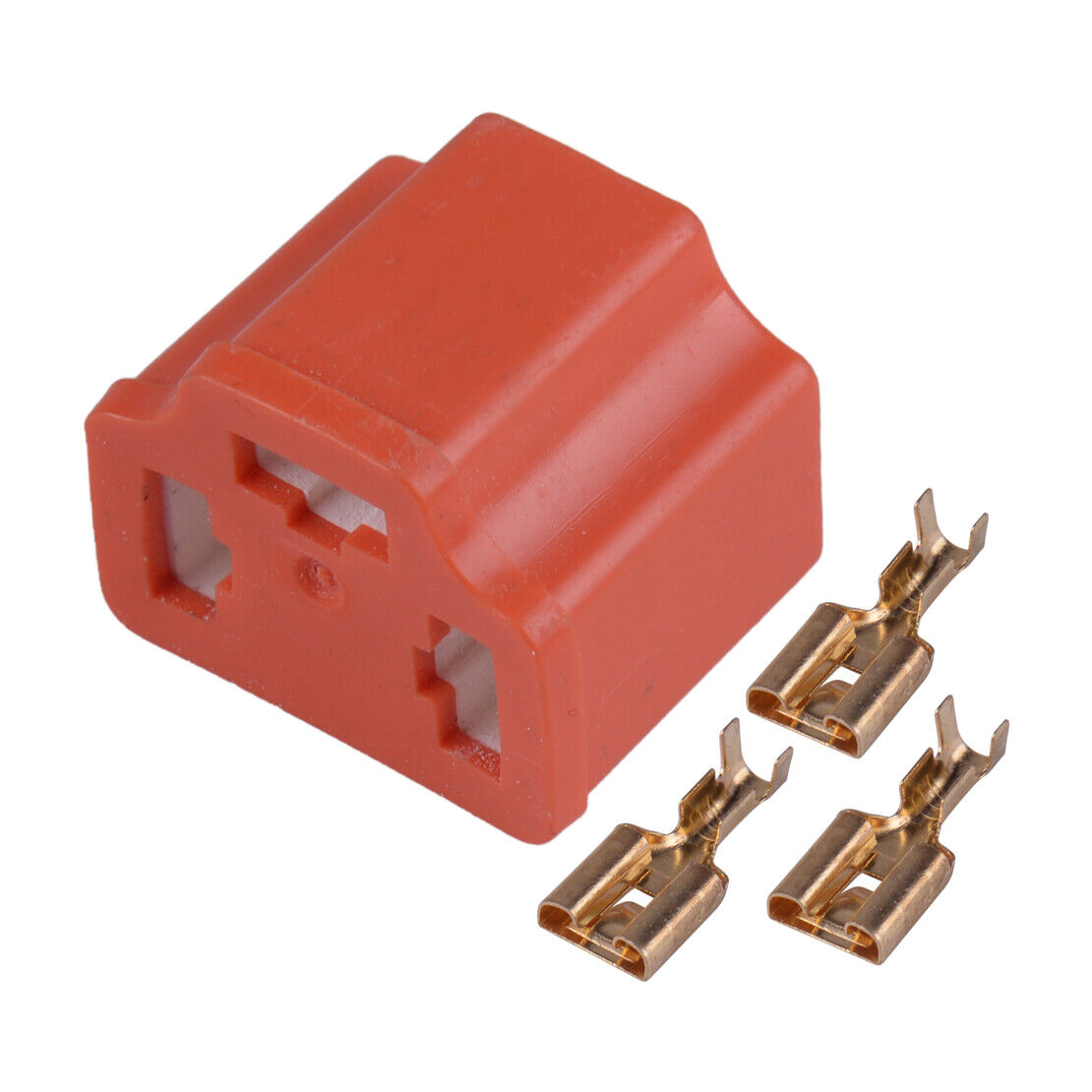 10Sets Car Ceramic H4 9003 Headlight Lamp Female Connector Plug Sockets Kit Ly