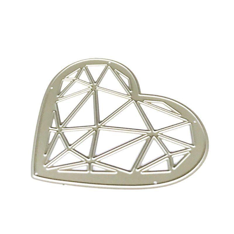 Heart Sewing Metal Cutting Dies Stencil Scrapbooking DIY Album Stamp Paper Card