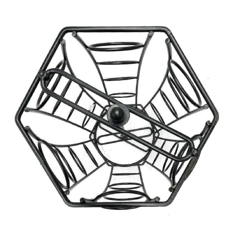 360 Degree Rotating Metal Coffee Capsule Storage Rack Pods Holder Stand