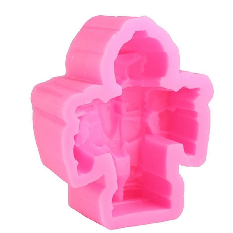 DIY Robot Shape Baking Mold Birthday Cookie Tools Cake Decorating Tools
