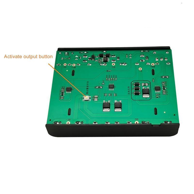 USB 5V DC 9V 12V Output 6x 18650 Battery UPS DIY Power Bank Box for Router LED