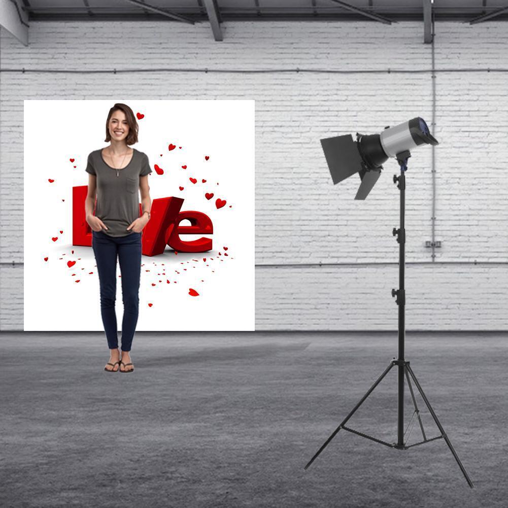 Love Theme Photography Background Cloth Backdrop Studio Decor (0.6x0.6m)