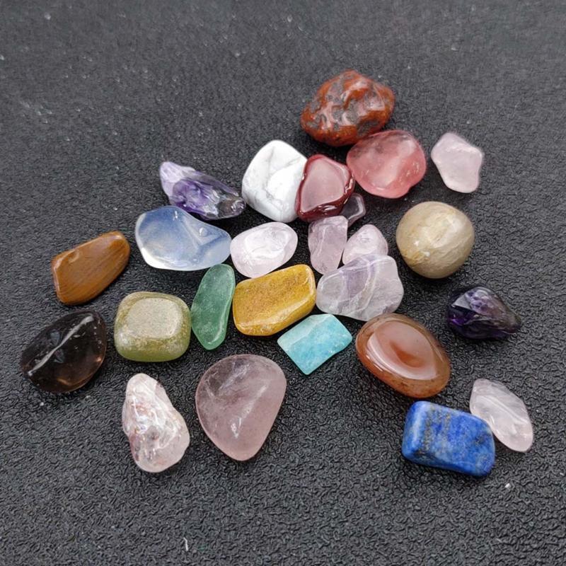 Unique Mineral Crystal Ore Rock Mixed Color Stone Box Gift for Children Teens
