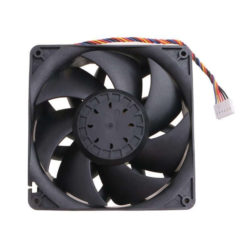 High Speed Quiet Cooler Fan 6000rpm RZ14038H12B-6 6 Pin DC Cooling Fan 12V 43.2W