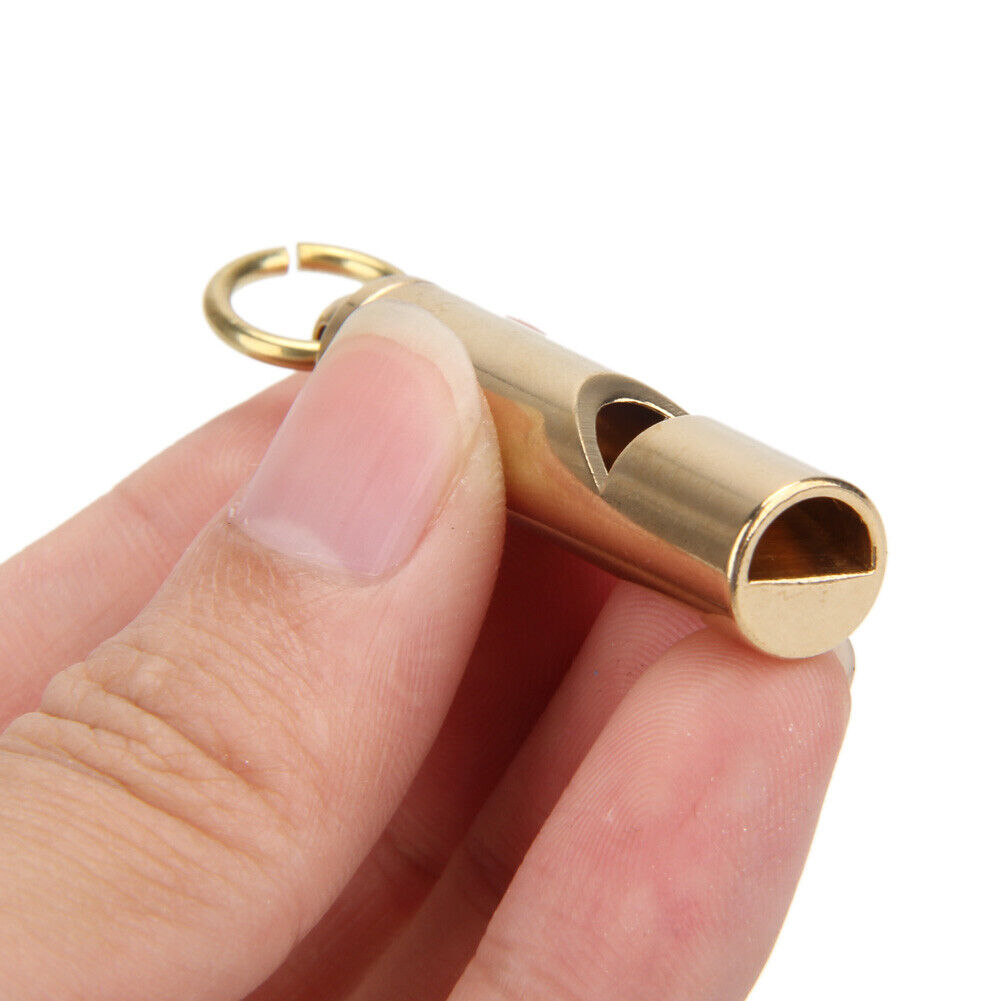 Outdoor Camping Hiking EDC Emergency Survival Aid Whistle Keychain