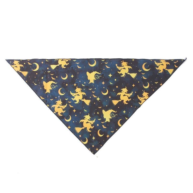 4 Pieces Dog Bandanas Soft Adjustable Triangle Bibs Kerchief Scarfs Photo Props