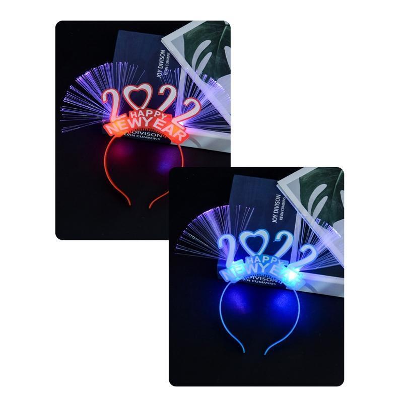 2022 Luminous Optical Fiber Bopper Headdress Party Supplies Hair Accessories