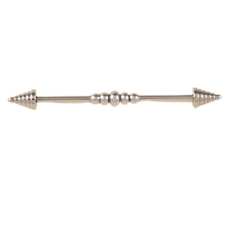 Triangle Balls Body Piercing Jewelry Tragus Helix Cartilage Earring Stud Jewelry
