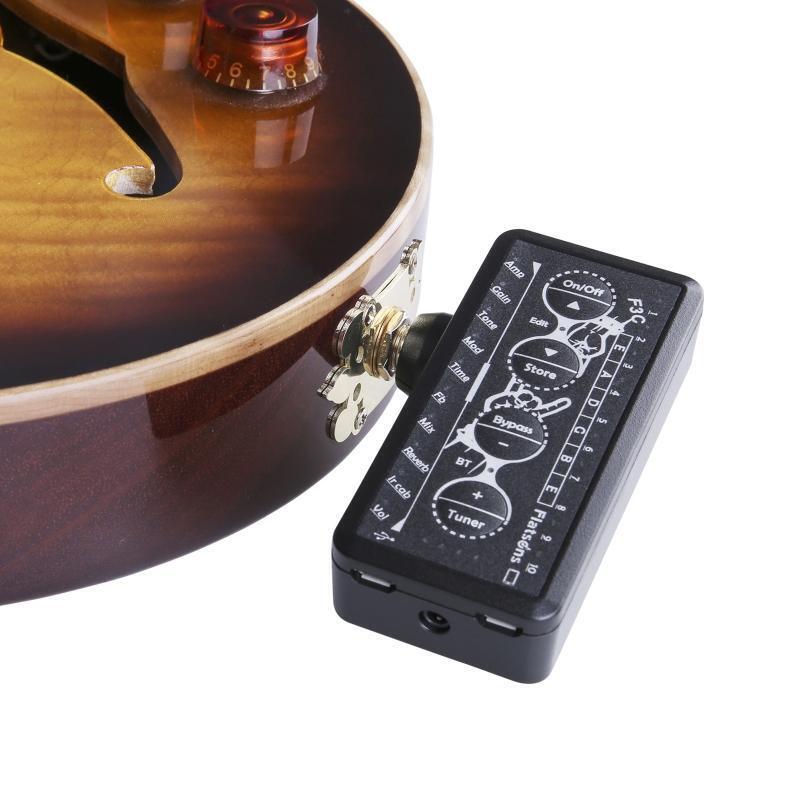 Universal 3.5mm Electric Guitar Amplifier Mini Headphone Electric Amp for Bass