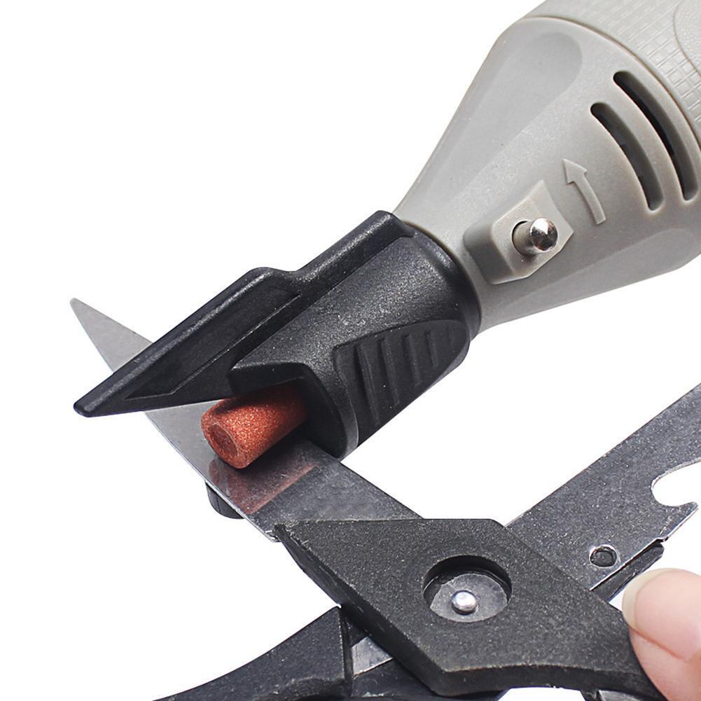 Electric Saw Sharpening Attachment Cutter Sharpener Guide Drill Adapter