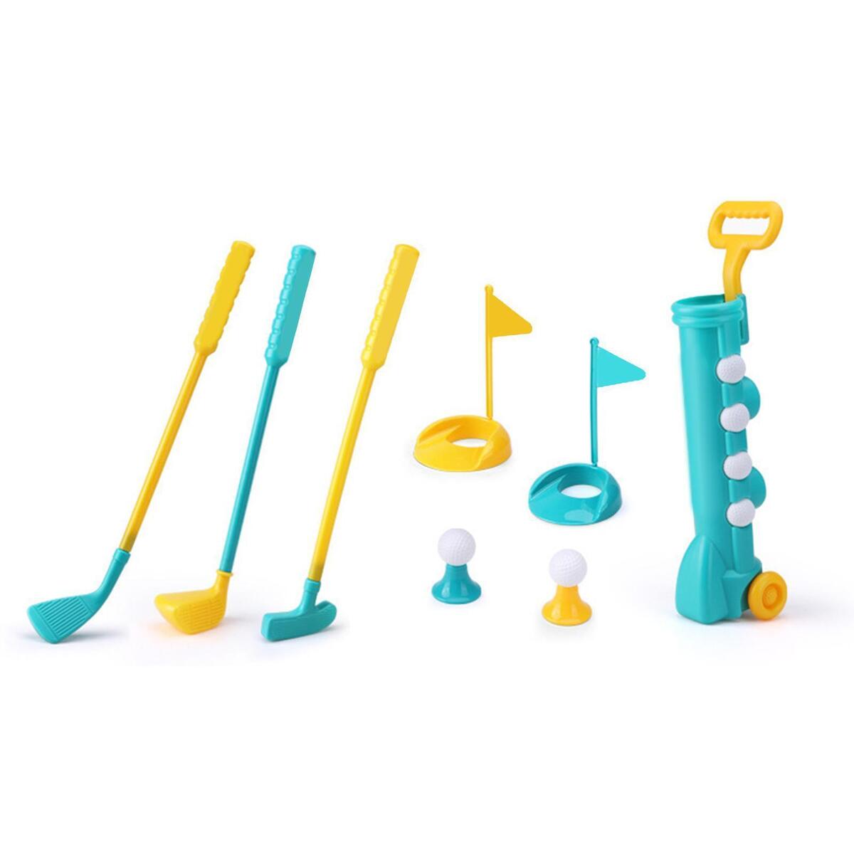 Educational Kids Golf Clubs Durable 1 Set Kids Golf Toddler Golf Clubs Outside