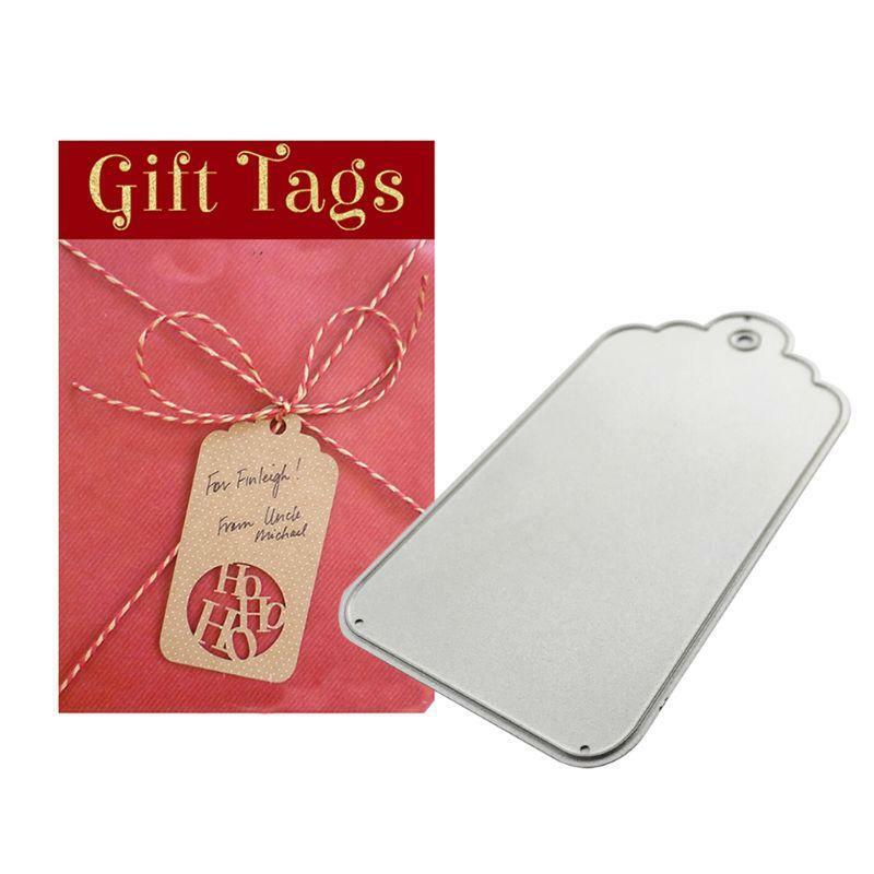 Tag Metal Cutting Dies Stencil Scrapbooking DIY Album paper Cards Embossing