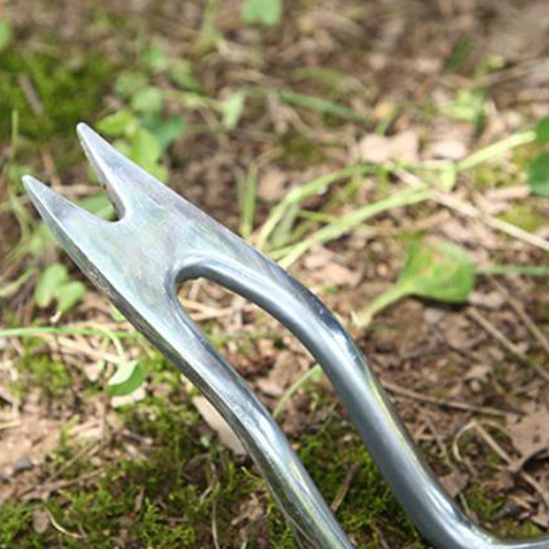 Aluminium Alloy Garden Hand Weeder for Garden Lawn Farmlands Labor-saving