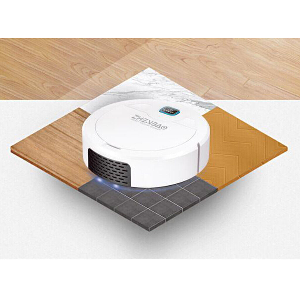 Vacuum Cleaner 1600Pa for Hardwood/Tile Floor/Carpet White