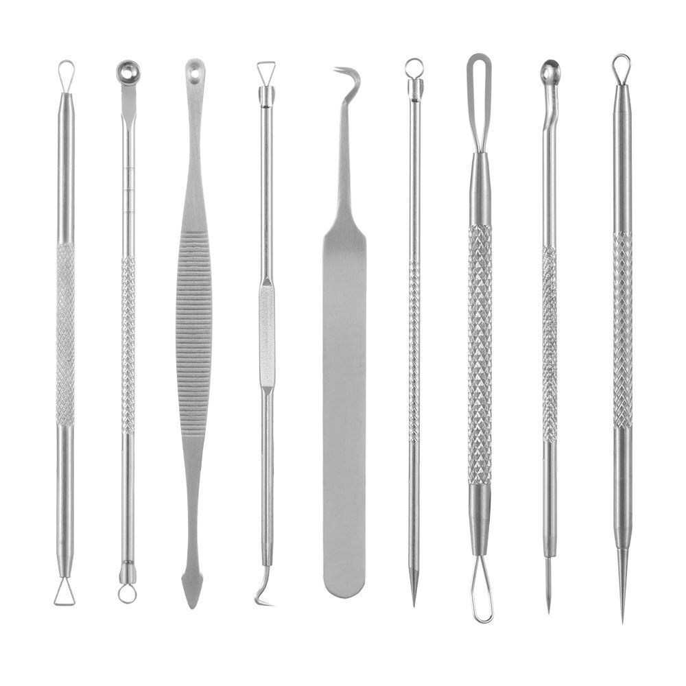 Comedone Remover Blemish Treatments Blackhead Pimple Needles Acne Extractor