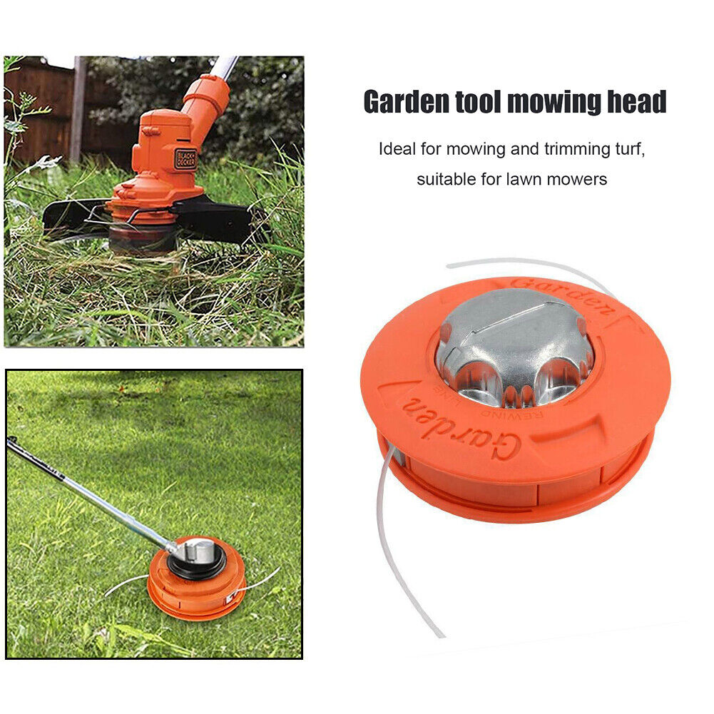 M10 Brush Mower Bump Spool Grass Trimmer Replacement Strimmer Head 2 Lines