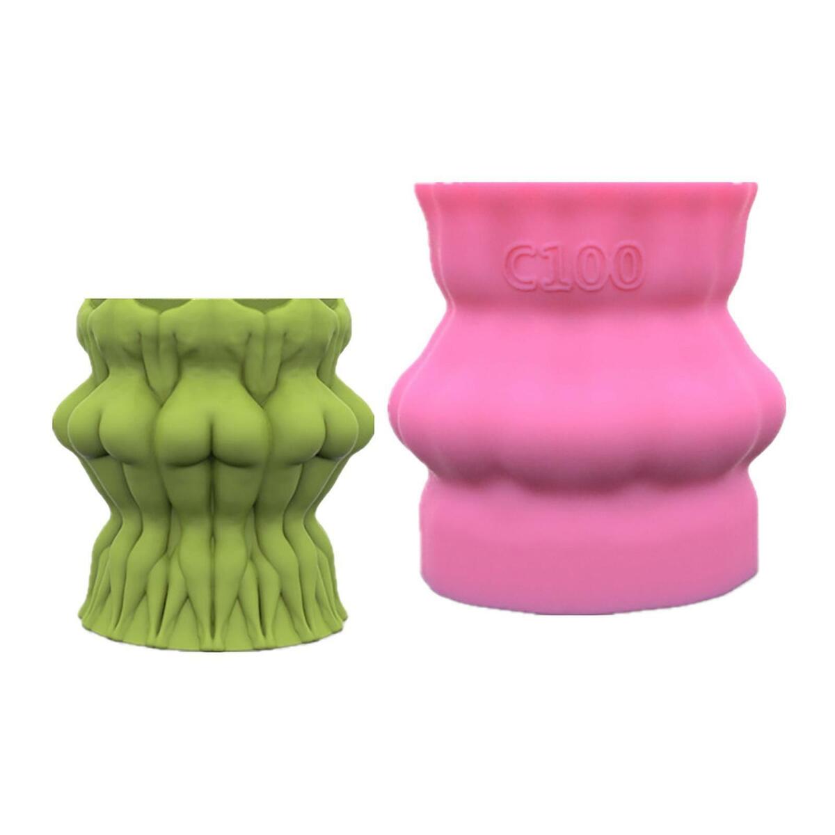 Silicone  Body Flower Pot  Tools for  or Family Gifts