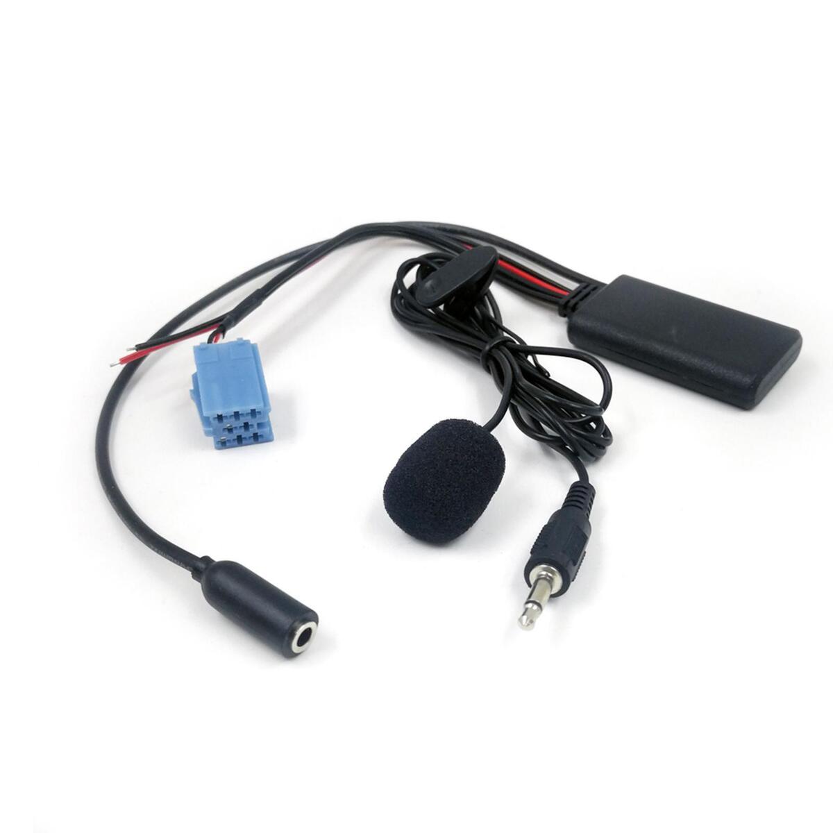 5.0 AUX  with microphone rophone  Handsfree Microphone for  Radio