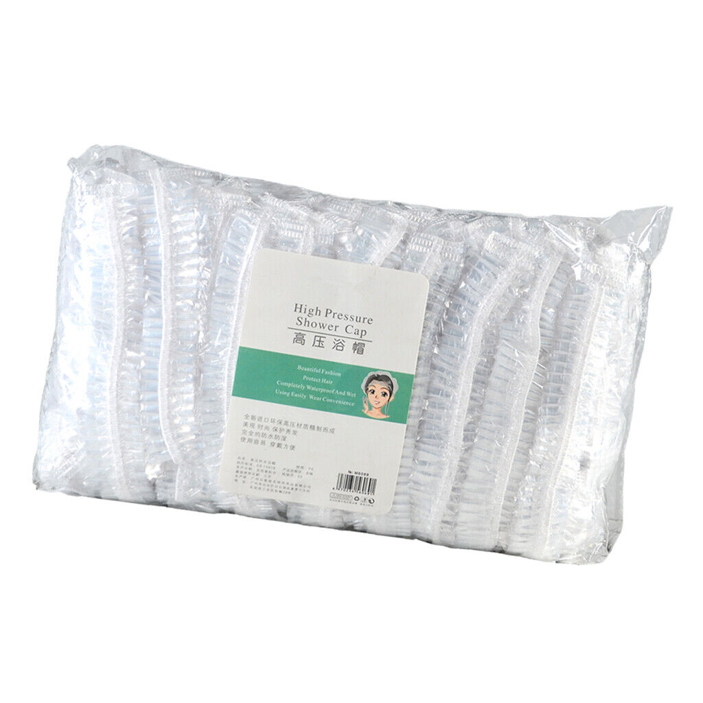 100pcs Disposable Bath Shower Hair Processing Coloring Conditioners Caps