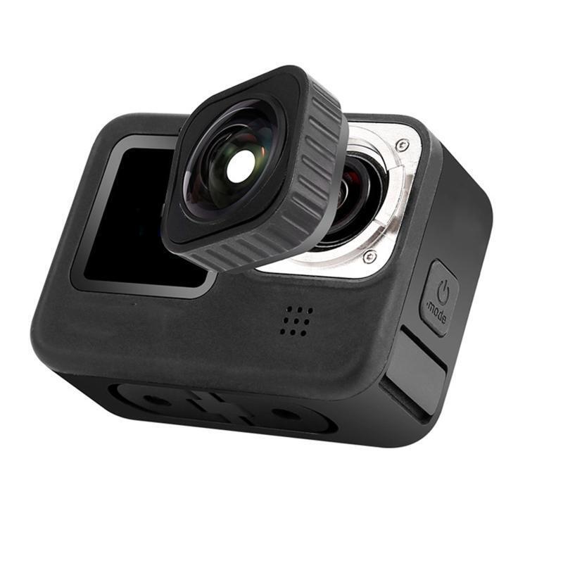 Wide Angle Lens 155? FOV Photography Lens Max Hyper Smooth for Gopro 9 MAX Lens