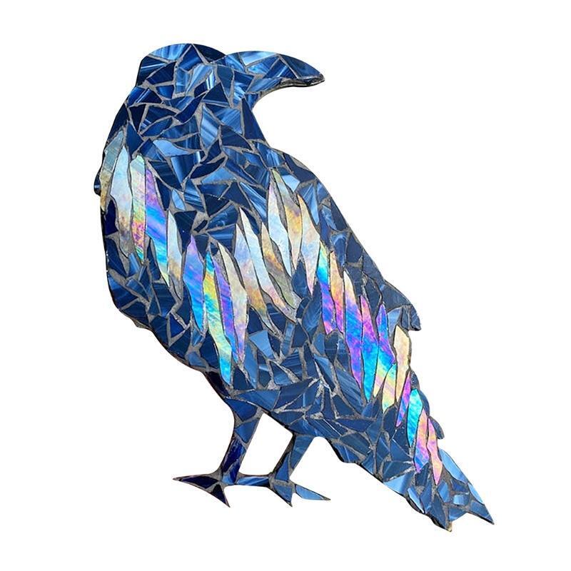 Northern Lights Raven Window Hangings Wall Hanging Ornament Raven Window Decor