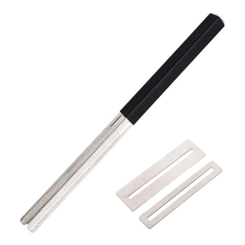 Guitar Fret Tools Crowning File Fret Dressing File w/ 4 Size Edges Luthier Tool