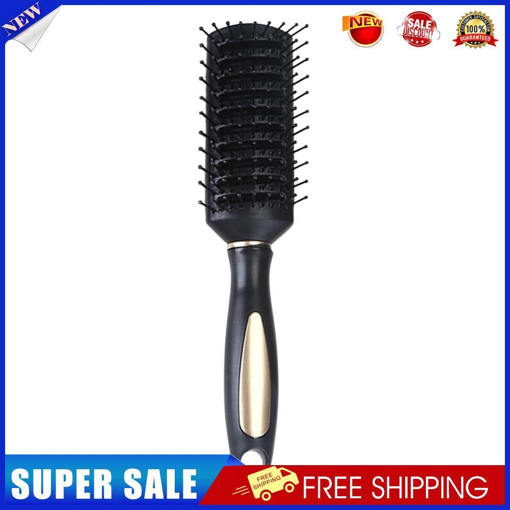 Hairdressing Comb Anti-static Scalp Massage Combs Hair Roller Brush (C)