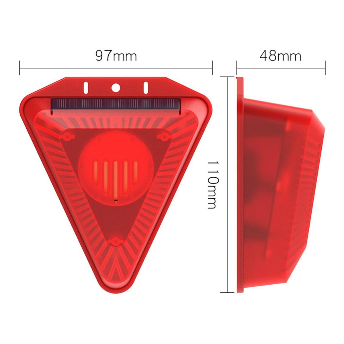 Security Alarm System Solar for Home Security for Camper Driveway Waterproof