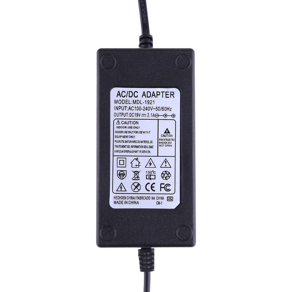 19V 2.1A AC to DC Power Adapter Converter 6.5-6.0*4.4mm for LG Monitor