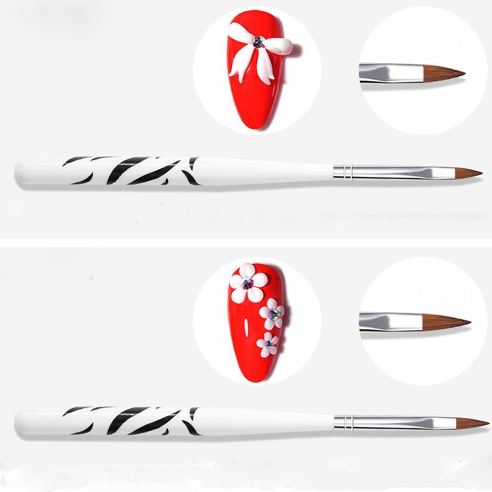 Extension Pen Carving Gel Brush Nail Art Brushes Drawing Pen Manicure Gel Brush