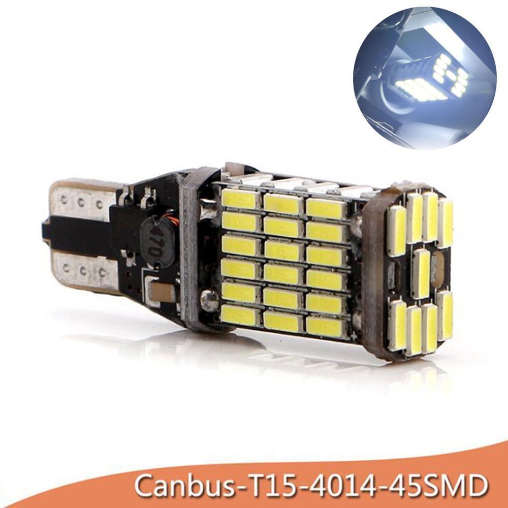 Free LED Canbus T15 W16W 45 SMD 4014 Turn Signal Lamp Car Reverse Back Light