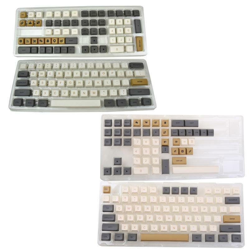 125Keys/Set Dye Sublimation Keycap XDA Profile Mechanical Keyboard PBT Keycap
