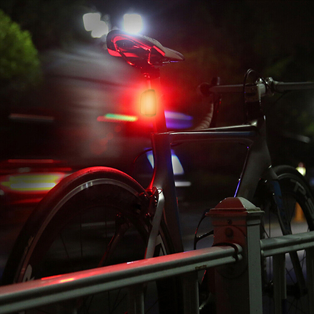 Bicycle Handlebar Front Reflective Light Bike Rear Warning Reflector (Red)