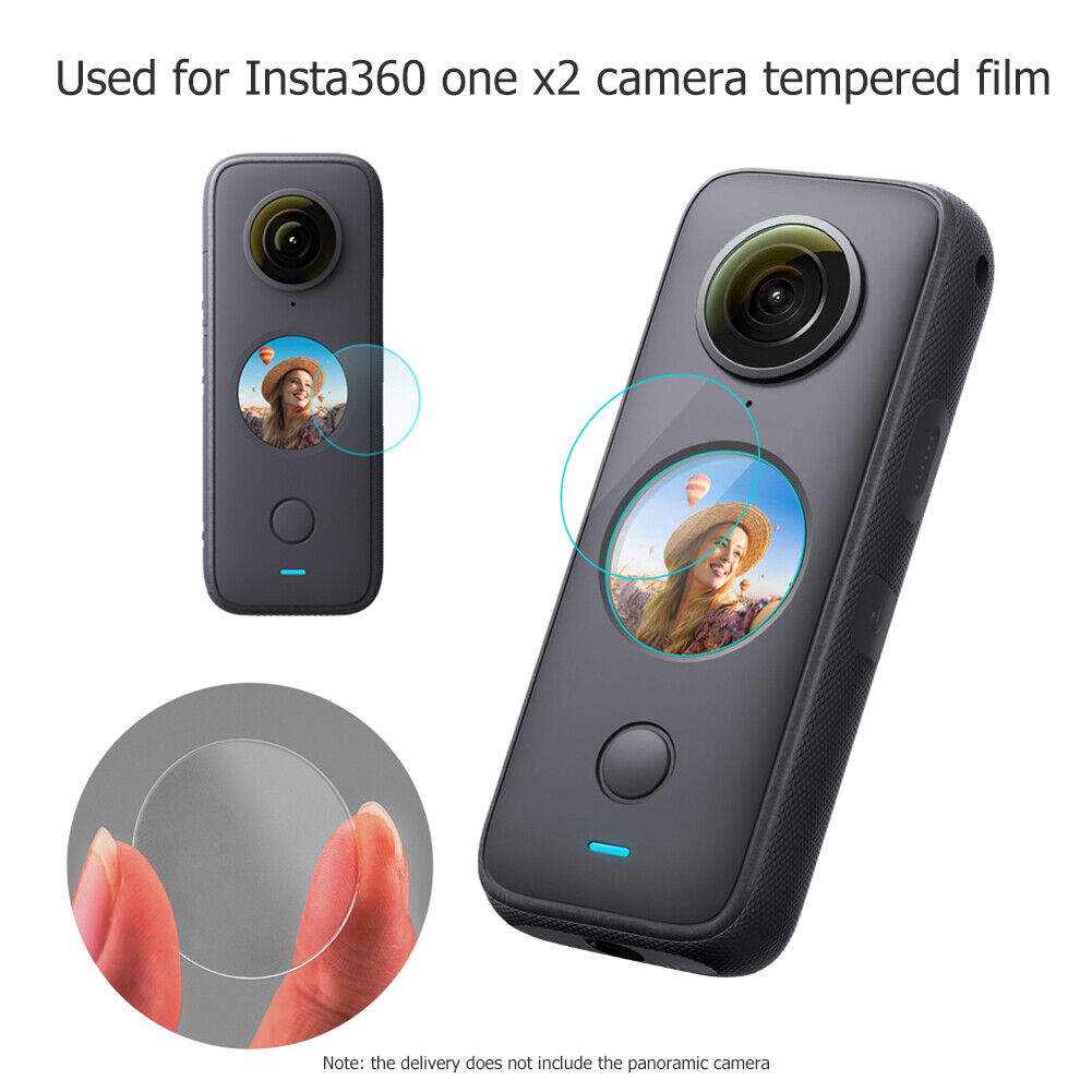 2pcs High Hardness Tempered Glass Screen Protector for Insta360 ONE X2