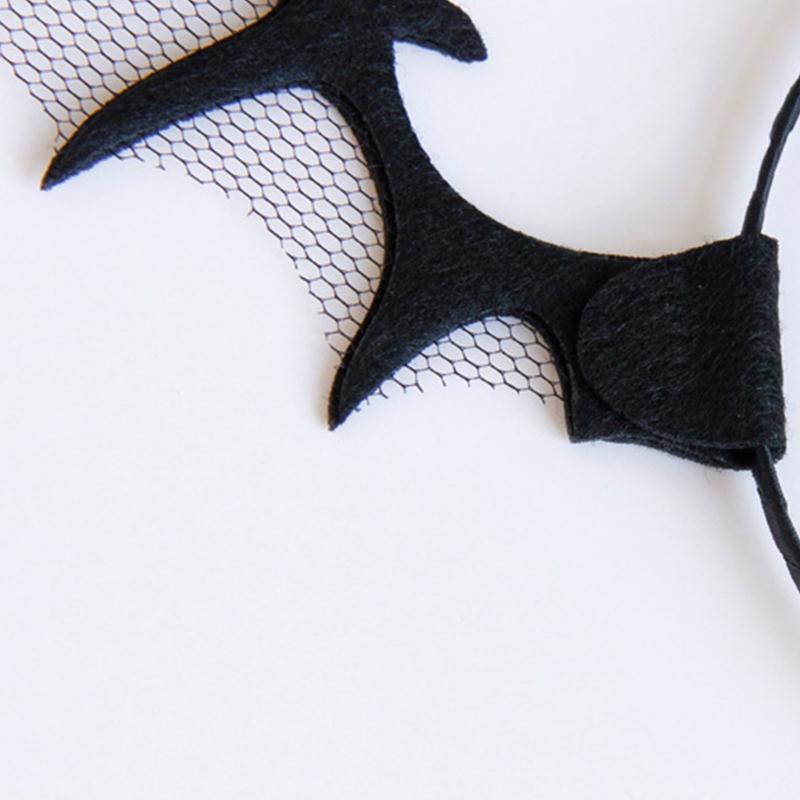 Gothic Devil Hair Hoops Night Party Anime Lolita Hairband Devil Headbands