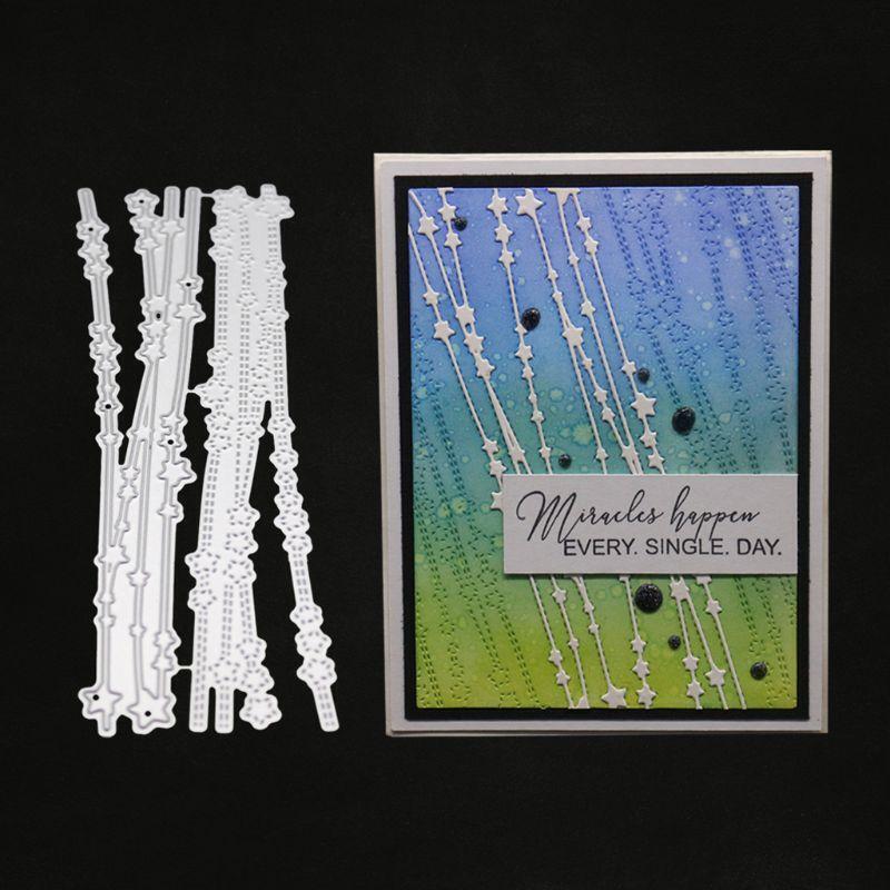 Meteor Metal Cutting Dies Stencil Scrapbooking DIY Album Stamp Paper Card Emboss