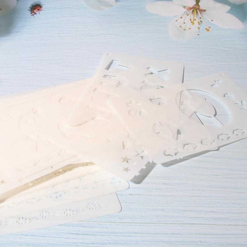 36 PCS Alphabet Letter Stencils for DIY Painting Journal Writing Doodle Drawing