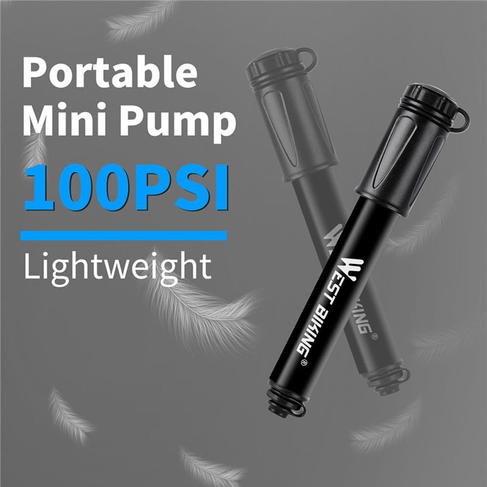Cycling Hand Air Pump For Schrader Presta Valve Tire Inflator Mini Bike Pump
