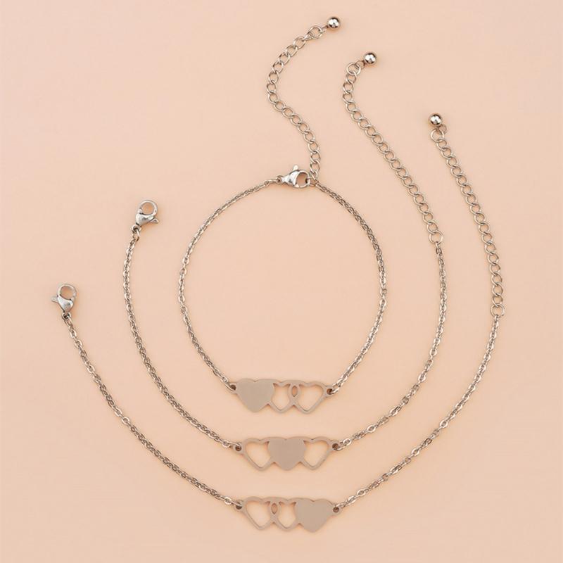 Best Friend Are Sisters Wish Bracelet/anklet Her Heart-shaped Jewelry Gift