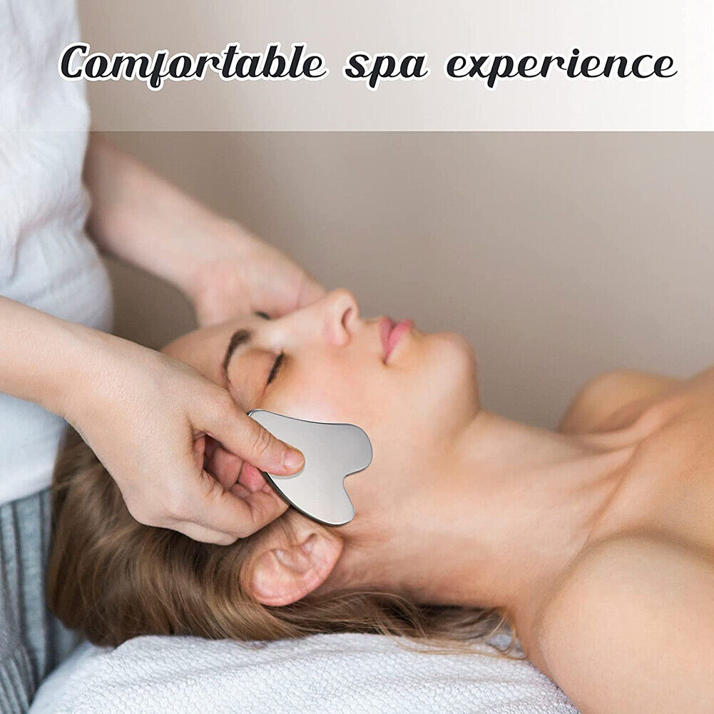 Stainless Steel Scraping Plate Tissue Therapy Muscle Deep Massage Board