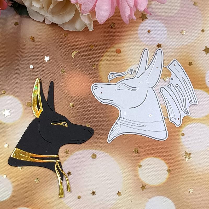 Dog Metal Cutting Dies Stencil DIY Scrapbooking Album Paper Card Template Mold