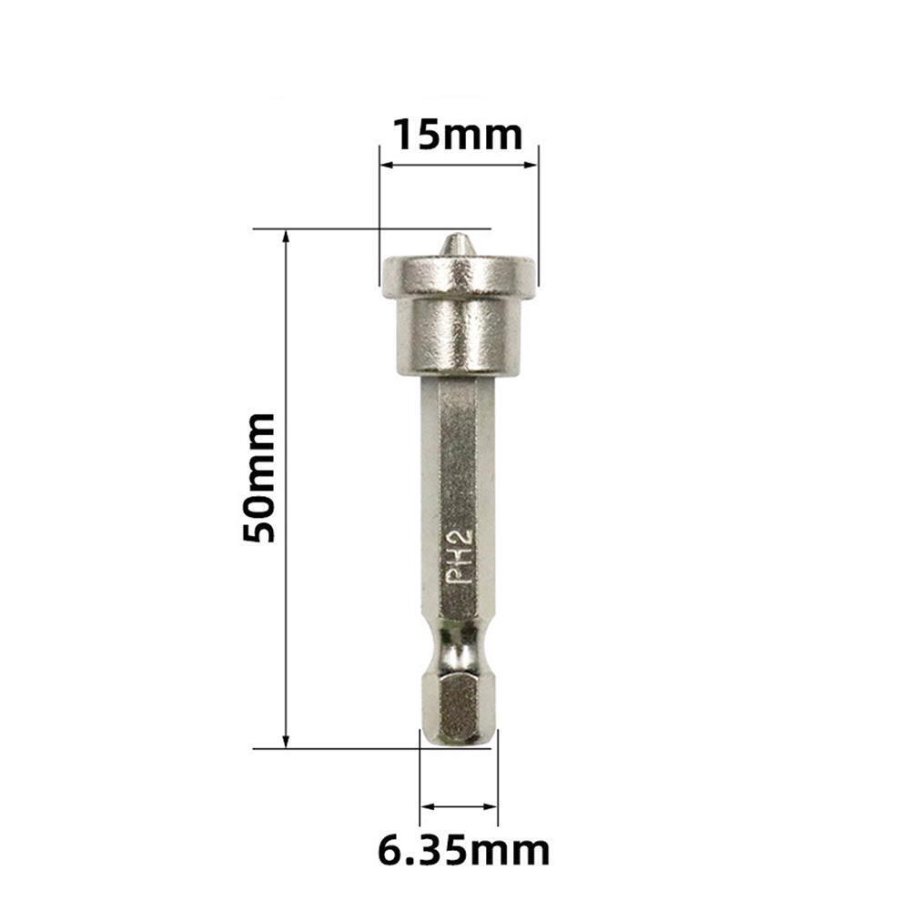 Magnetic Positioning Screwdriver Bits Screw Drilling Bit Batch Head (50mm)